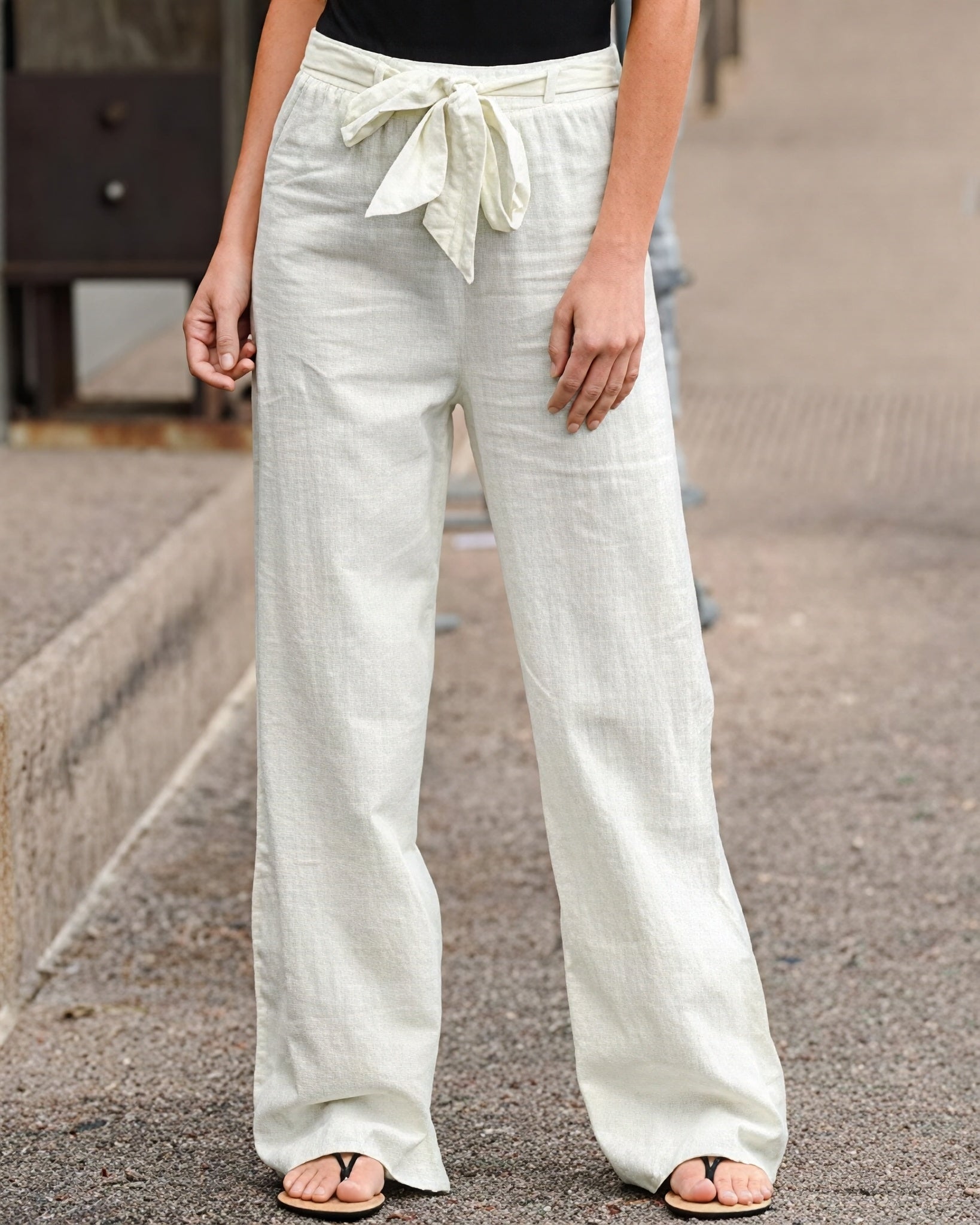 Sarah - Pantalones confortables de corte amplio