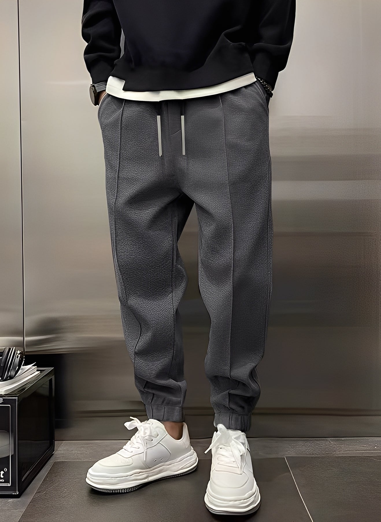 Philip - Pantalón Casual de Corte Amplio para Hombre