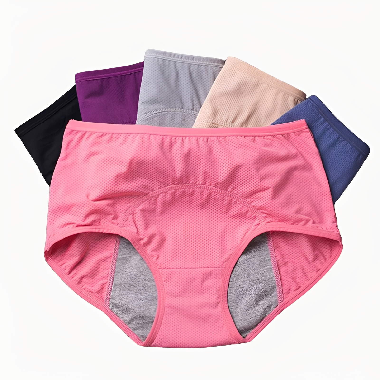Bragas de cintura alta con protección contra fugas para máxima comodidad y protección confiable