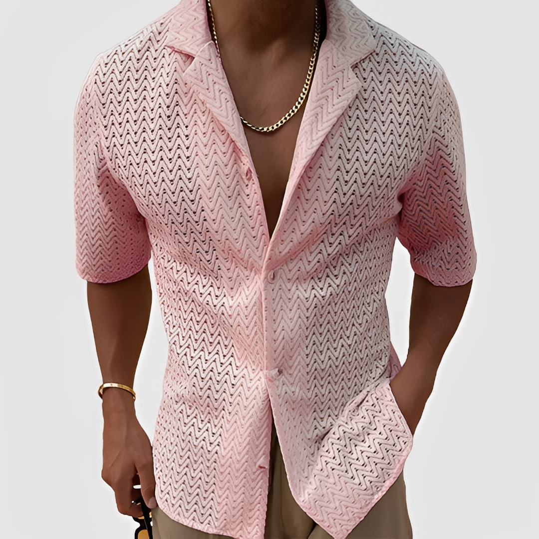 Bernie - Camisa veraniega transpirable para hombre
