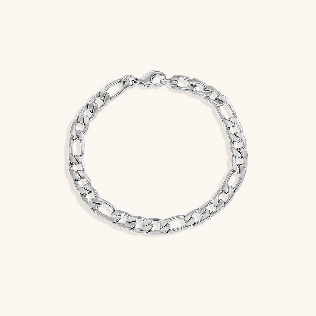 Saturn - Pulsera de cadena dorada