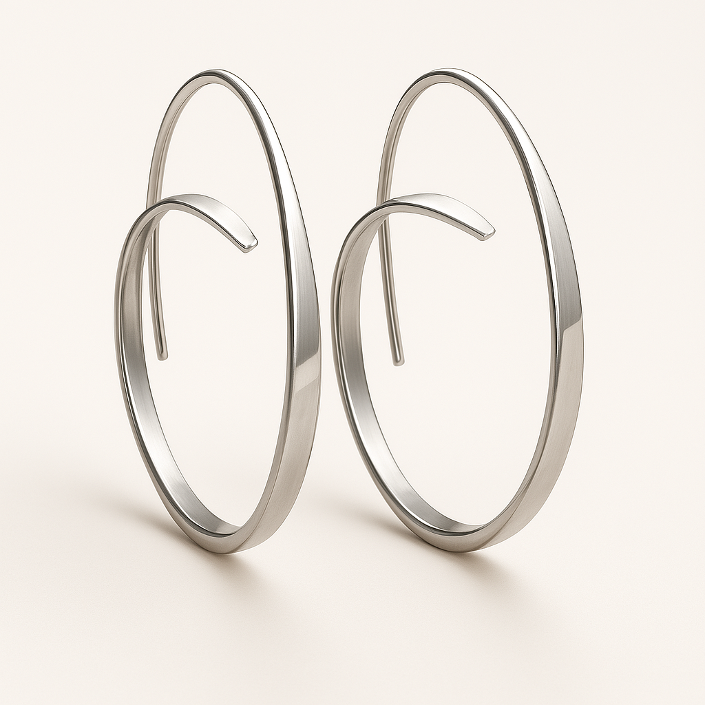 Becca – Pendientes con Forma Espiral Elegante