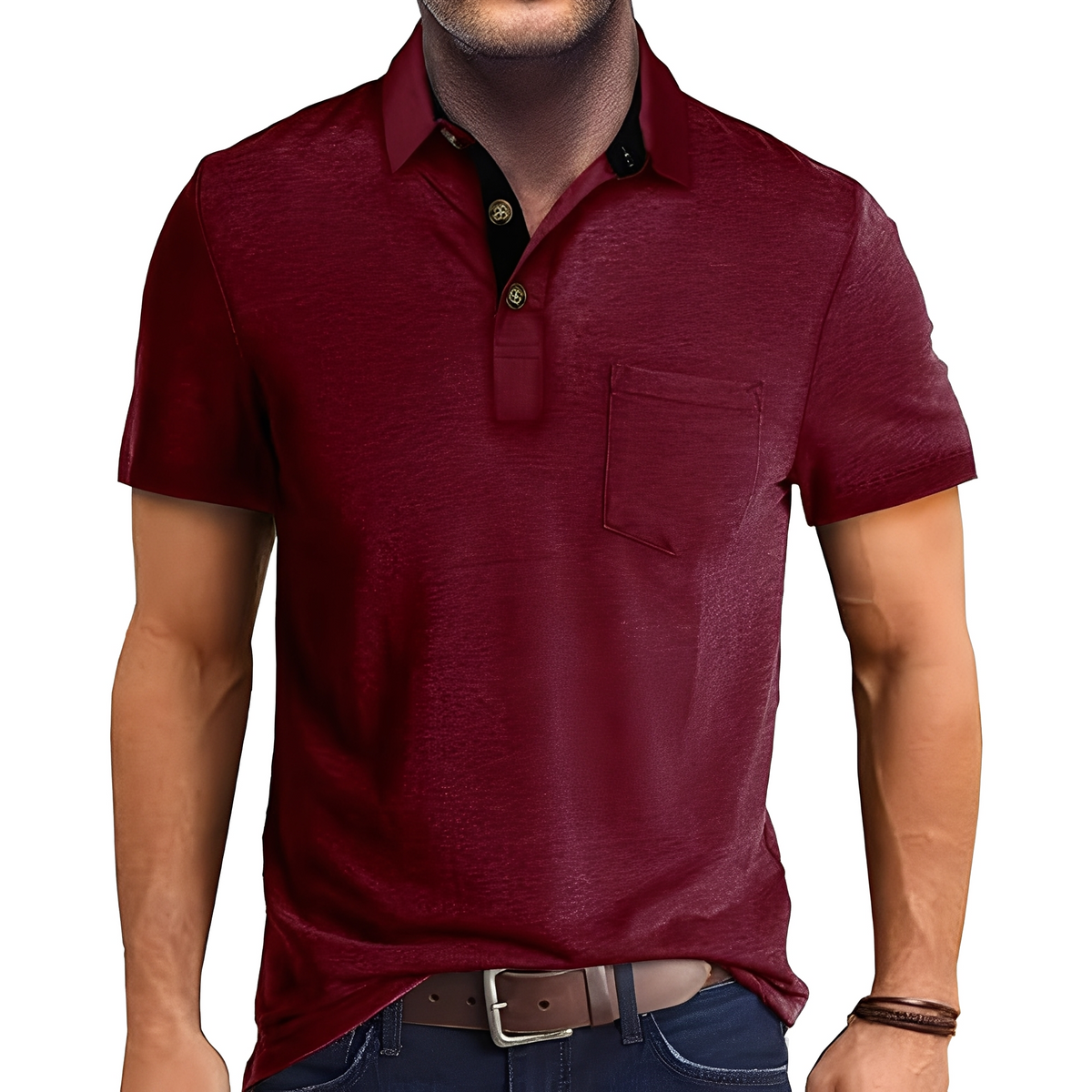 Abner - Polo de estilo clásico