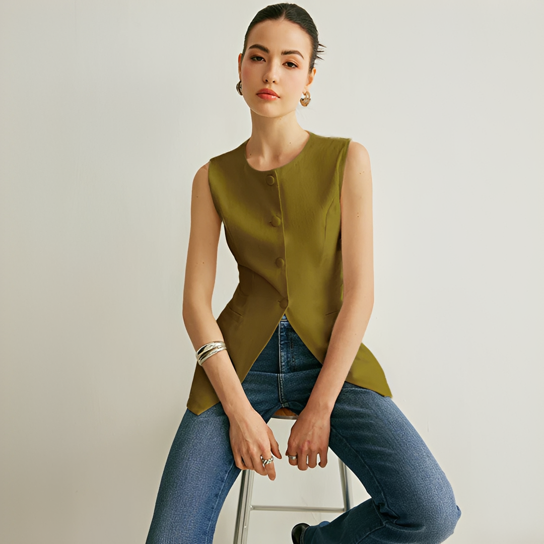 Nyla - Chaleco Elegante Sin Mangas