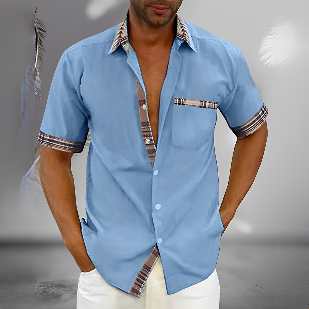 Henrick - Una camisa de verano elegante y cómoda para hombre
