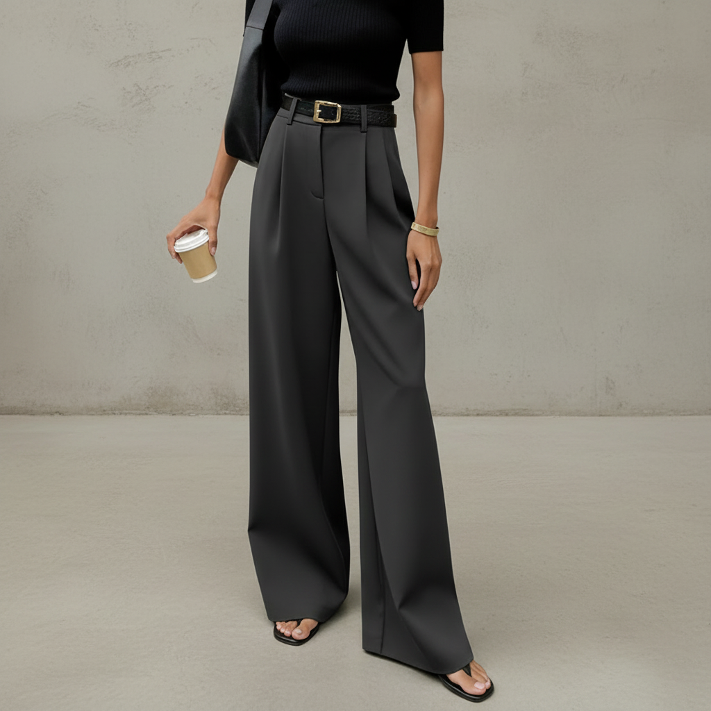 Blaine - Pantalones anchos y elegantes
