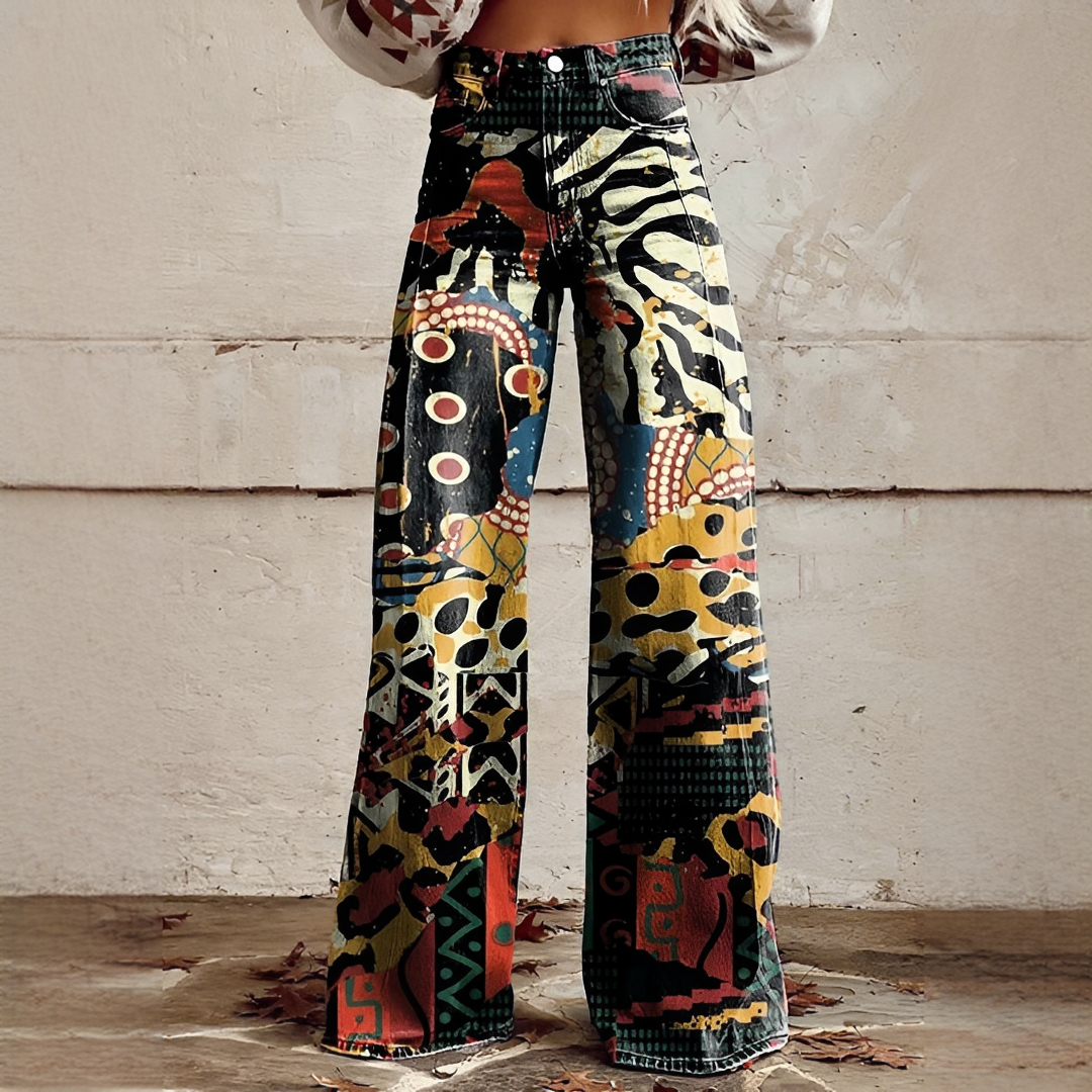 Shannon - Pantalones Anchos y Elegantes