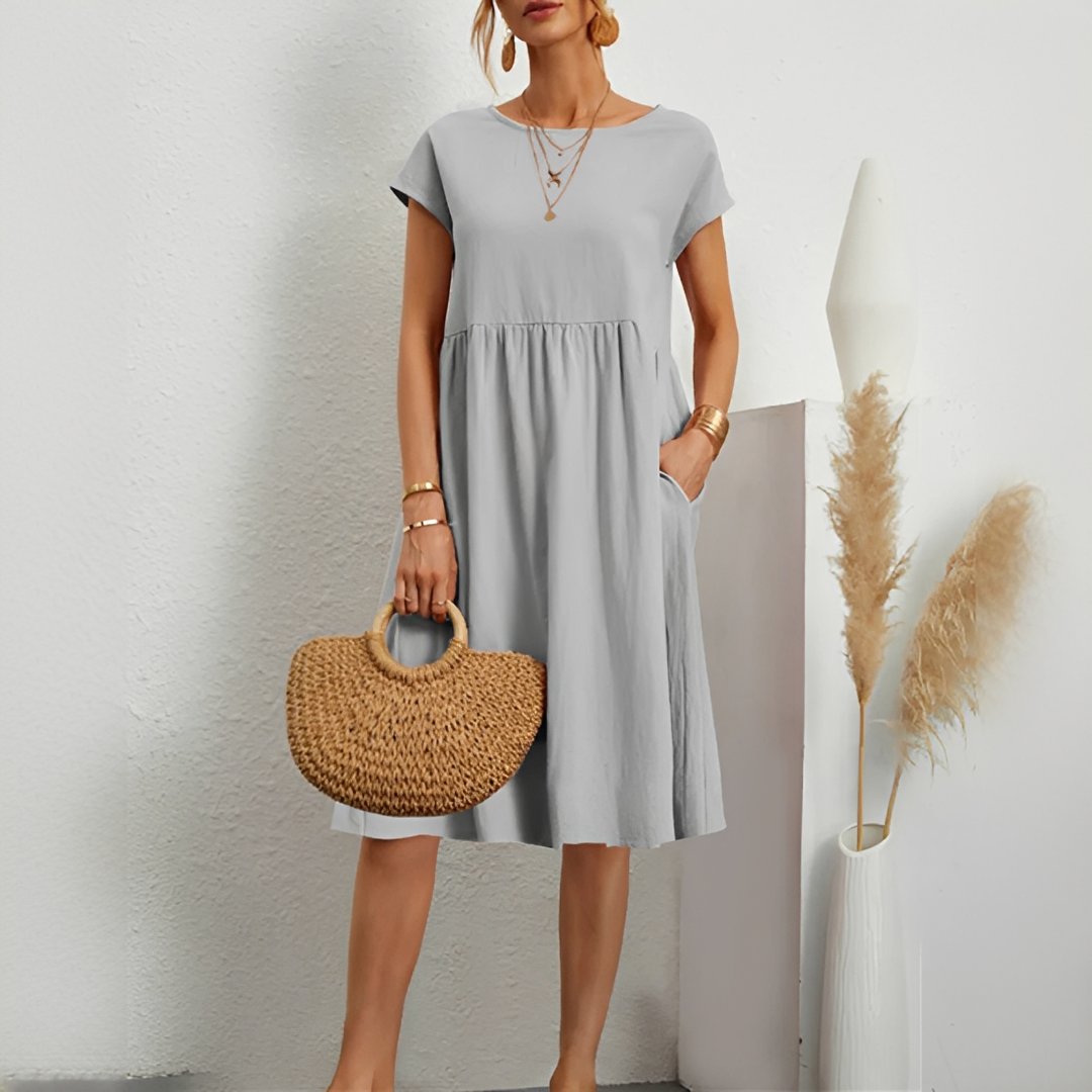 Evalyn - Vestido Midi Elegante