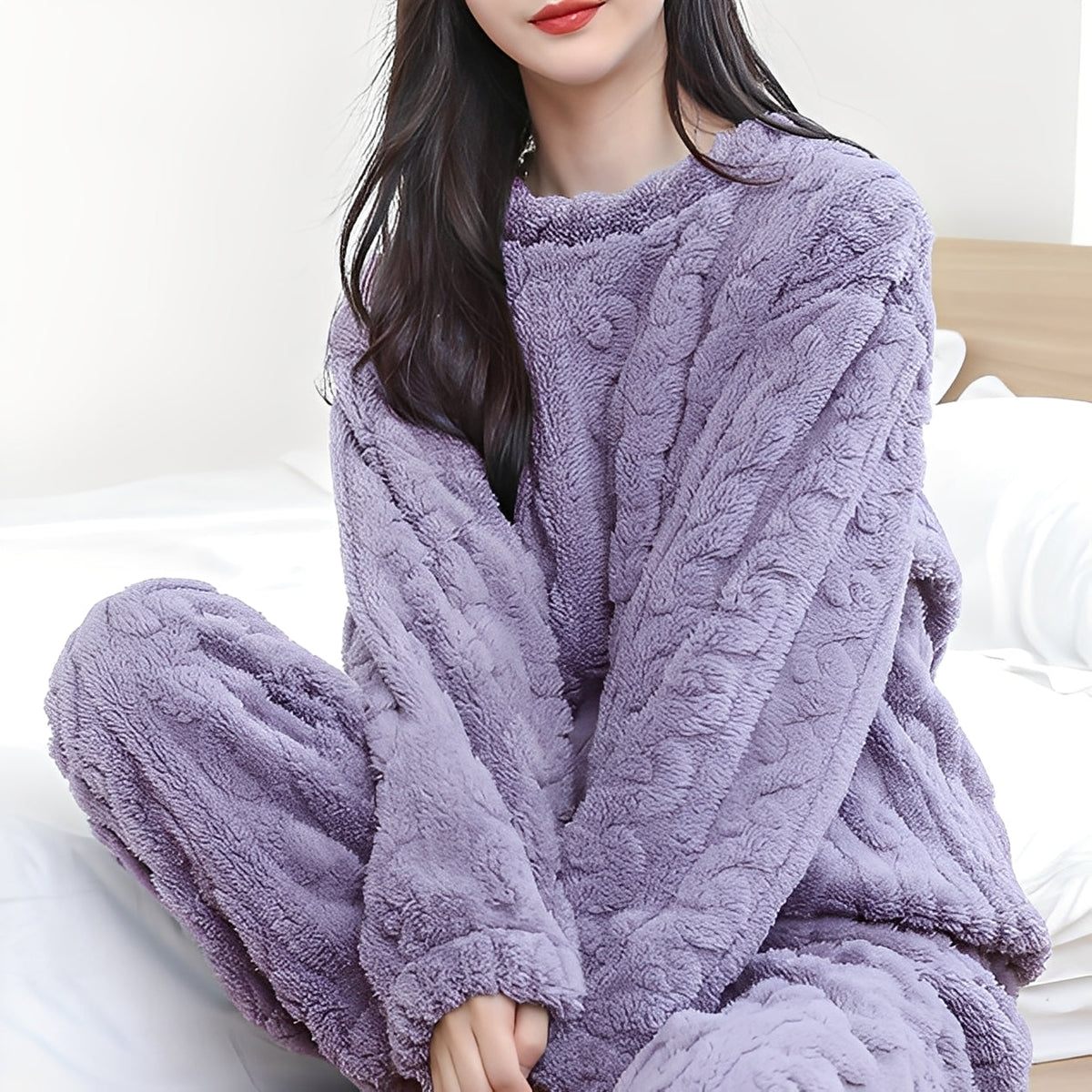 Kilie - Conjunto de pijama cómodo y cálido