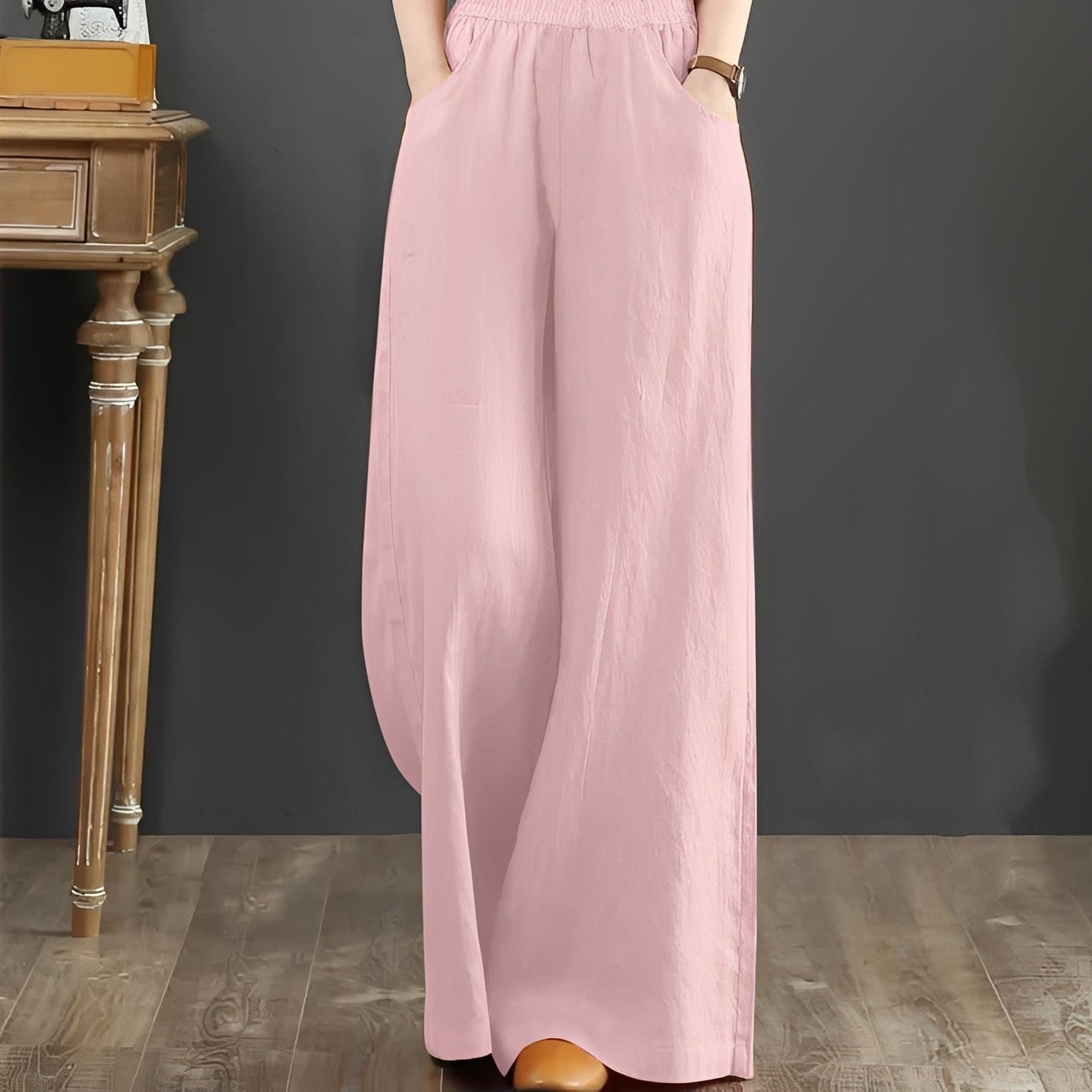 Dorothy - Pantalones cómodos de pierna ancha para mujeres