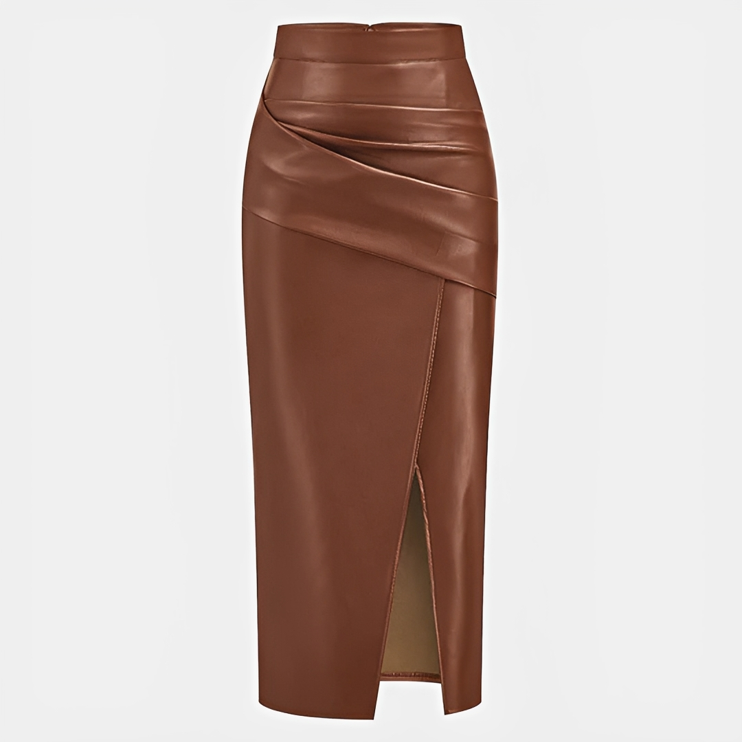 Glyza - Falda midi chic y elegante