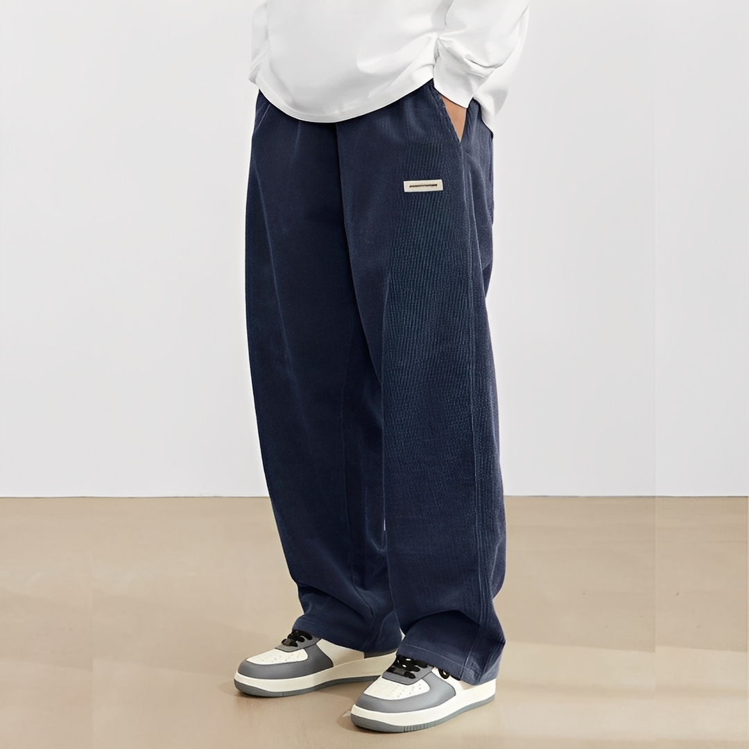 Dally - Pantalones de corte holgado en estilo moderno para hombres