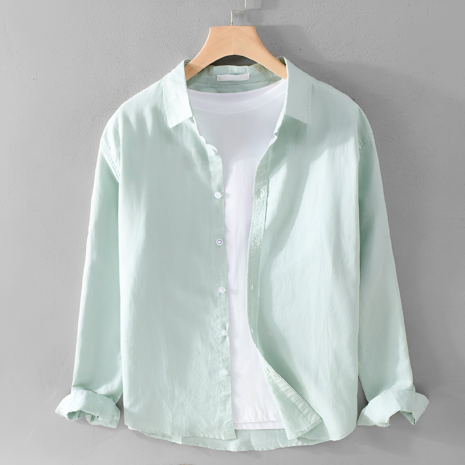 Rupert - Camisa Cómoda de Manga Larga