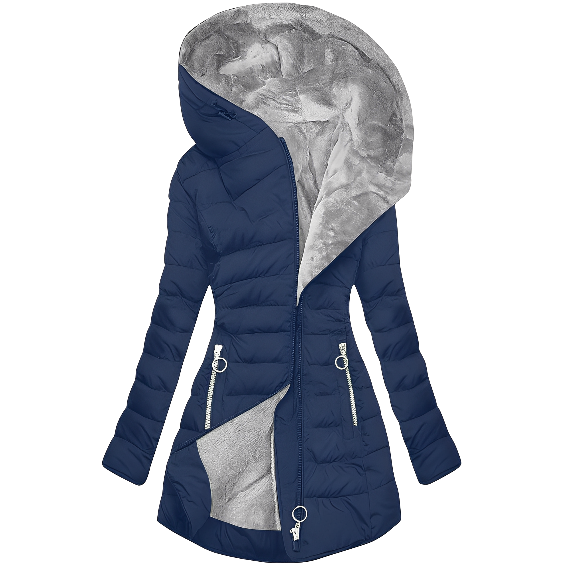 Jasmine - Chaqueta moderna con capucha