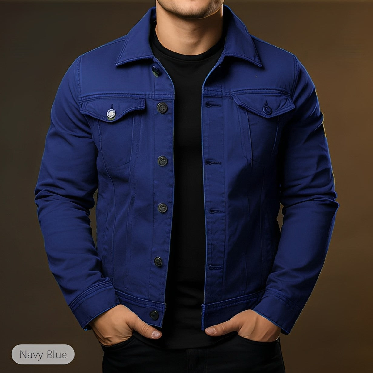 Leroy - Chaqueta vaquera elegante para hombres