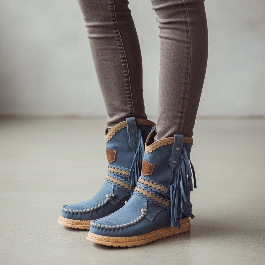 Brianna - Botines Boho Estilosos