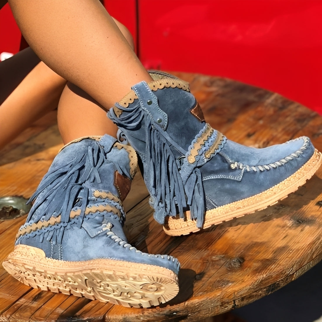 Brianna - Botines Boho Estilosos