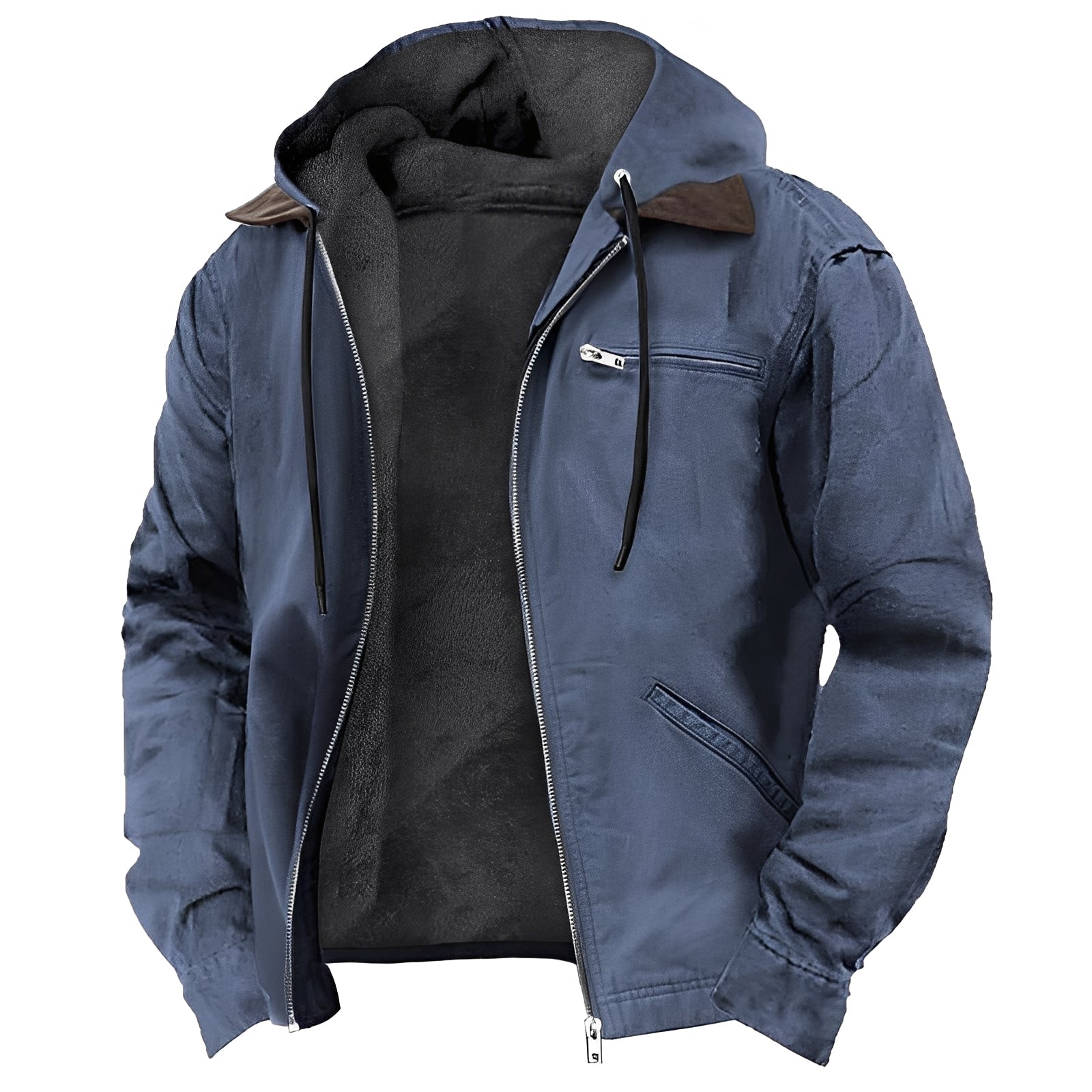 Dwayne - Chaqueta abrigada con capucha para hombre
