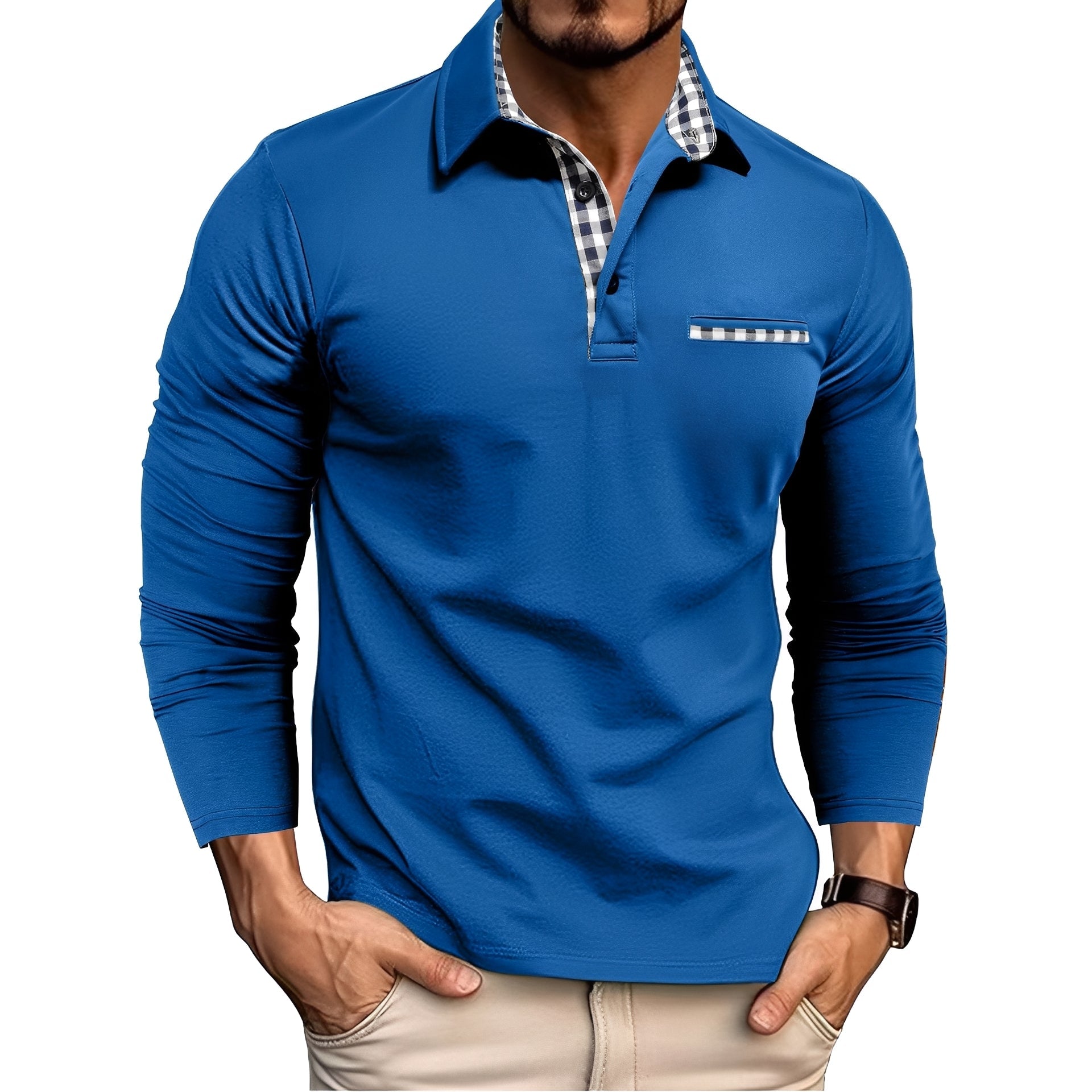 Jerome - Polo de manga larga cómodo