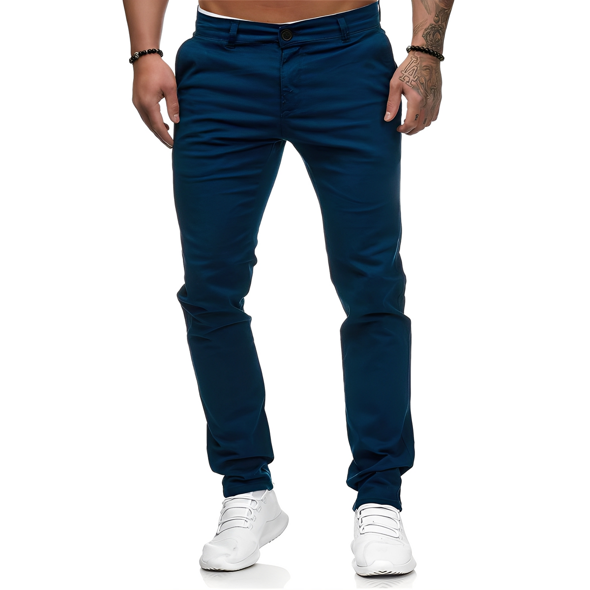 Colby - Pantalones cómodos de corte ajustado