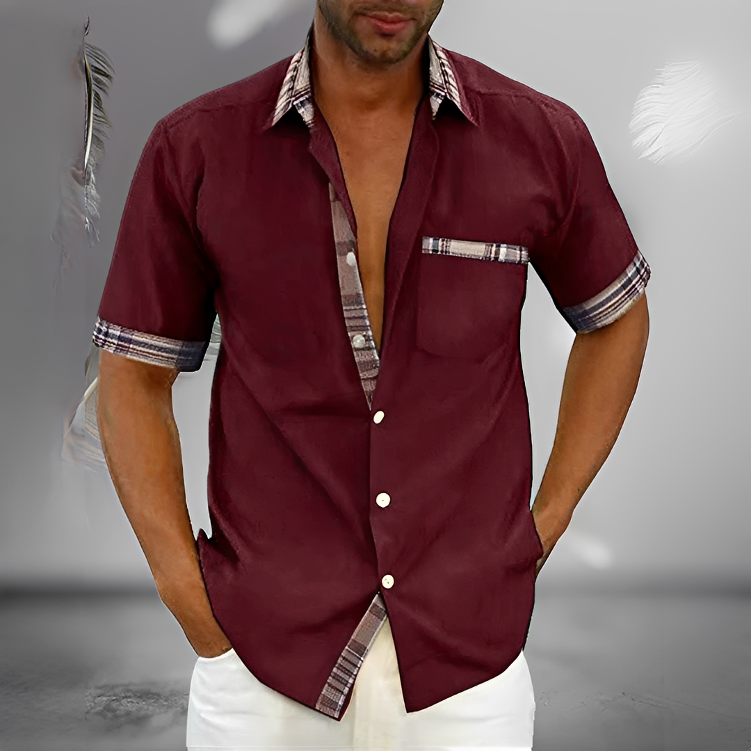 Henrick - Una camisa de verano elegante y cómoda para hombre