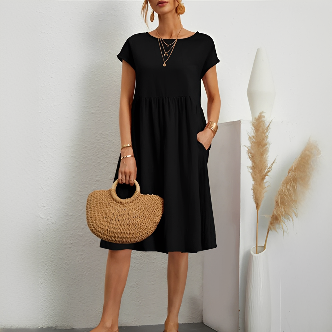Evalyn - Vestido Midi Elegante