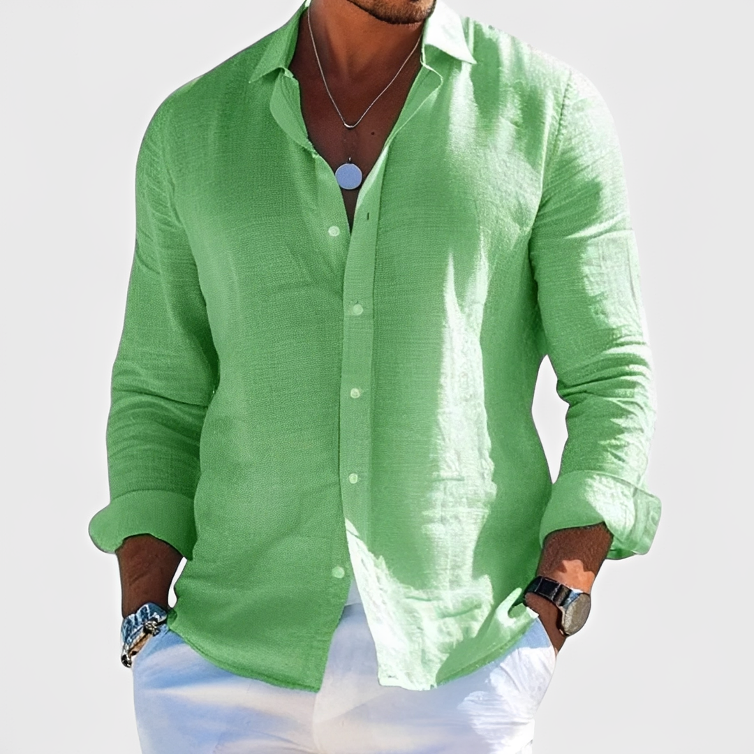 Jayrold – Camisas hombres – cómodas para días cálidos