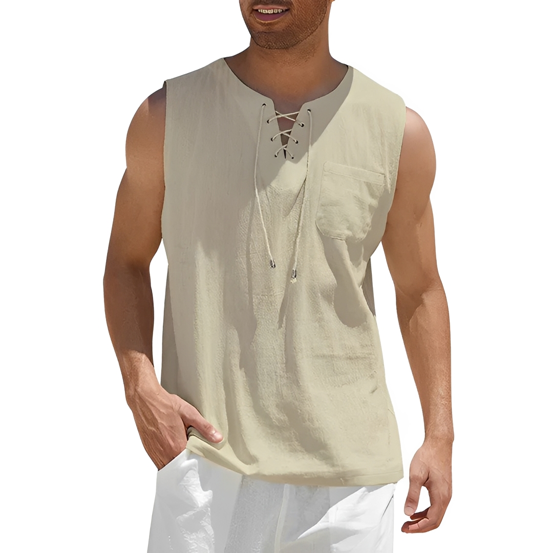 Junziem - Camisa ligera y moderna de verano para hombre