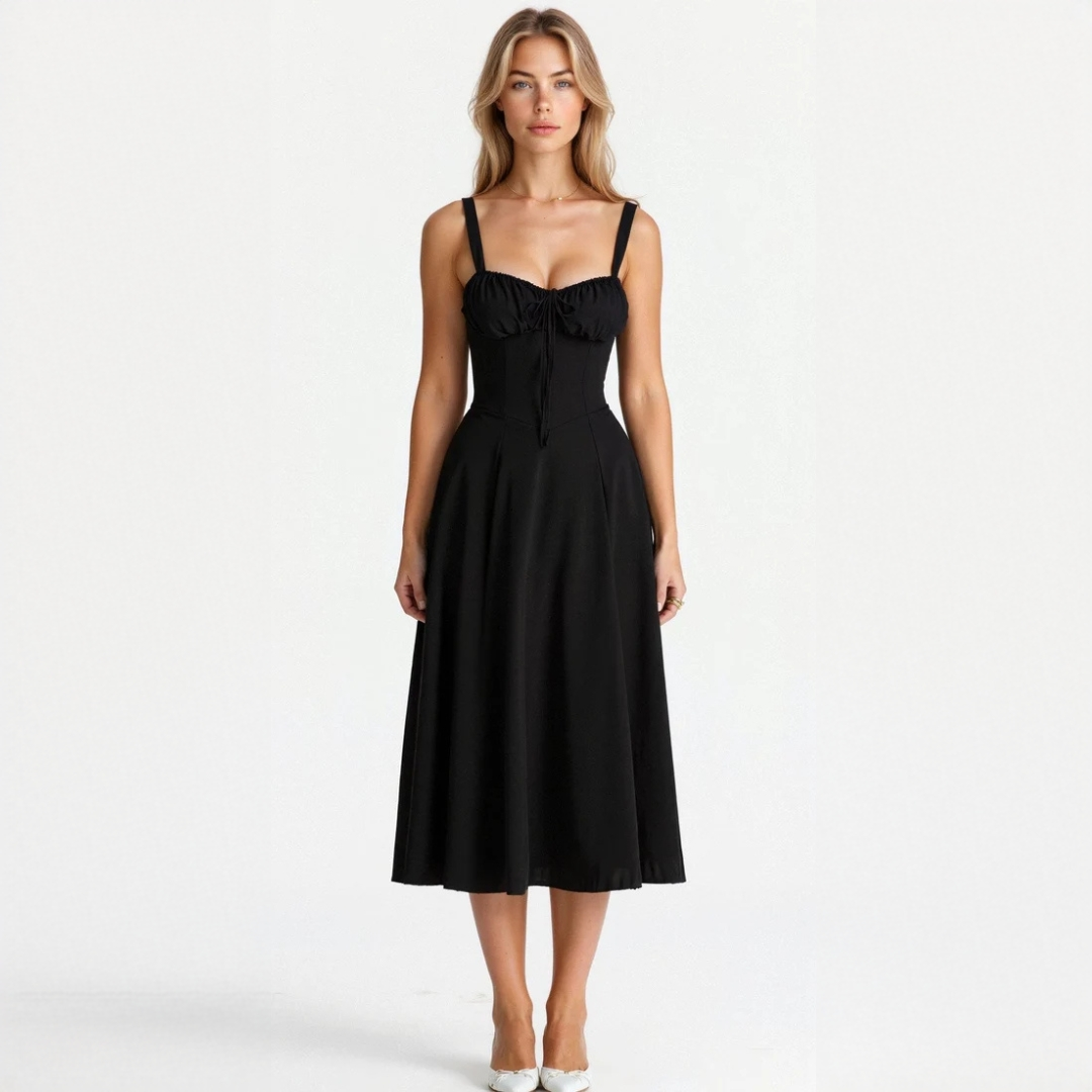 Liana - Vestido midi elegante