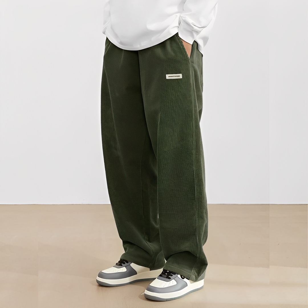 Dally - Pantalones de corte holgado en estilo moderno para hombres