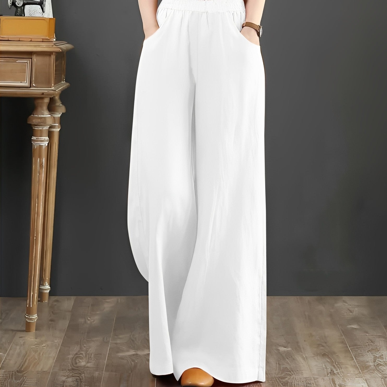 Dorothy - Pantalones cómodos de pierna ancha para mujeres