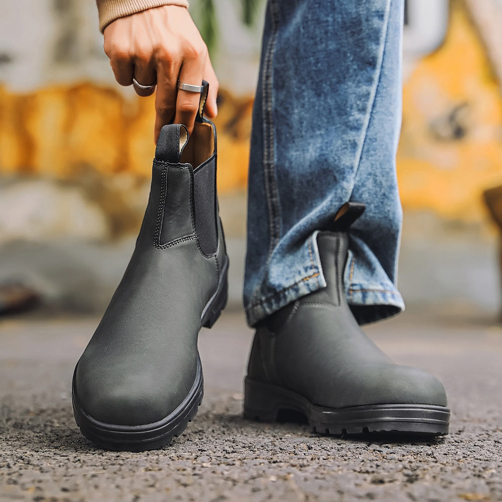 Barrett - Clásicas Botas de Cuero para Hombres