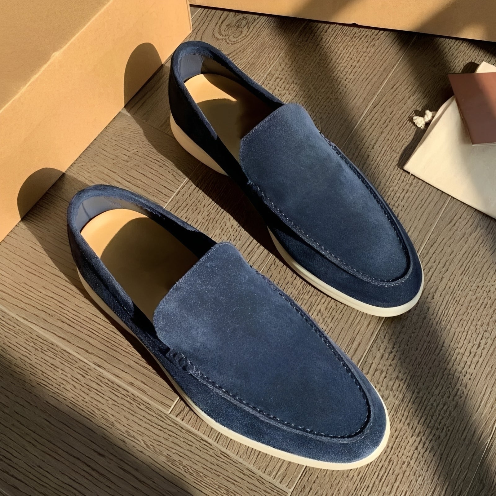 Lester - Mocasines modernos para hombre, ideales para el verano