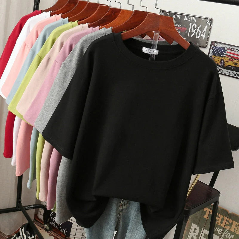 Arabella - Camiseta cómoda de corte holgado