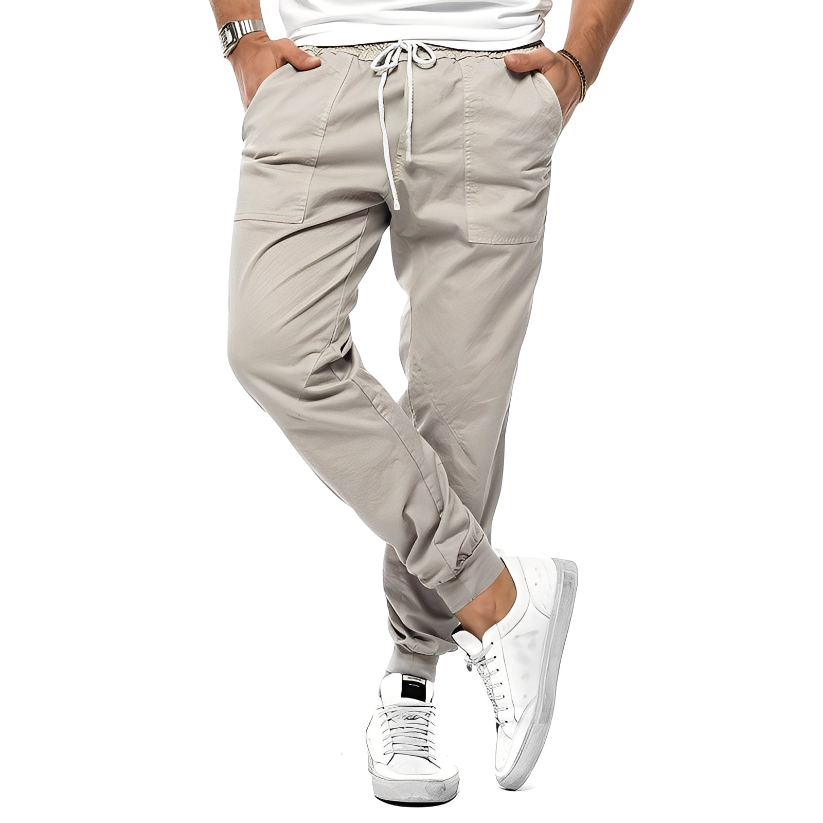 Cooper - Pantalones elásticos casuales para hombres