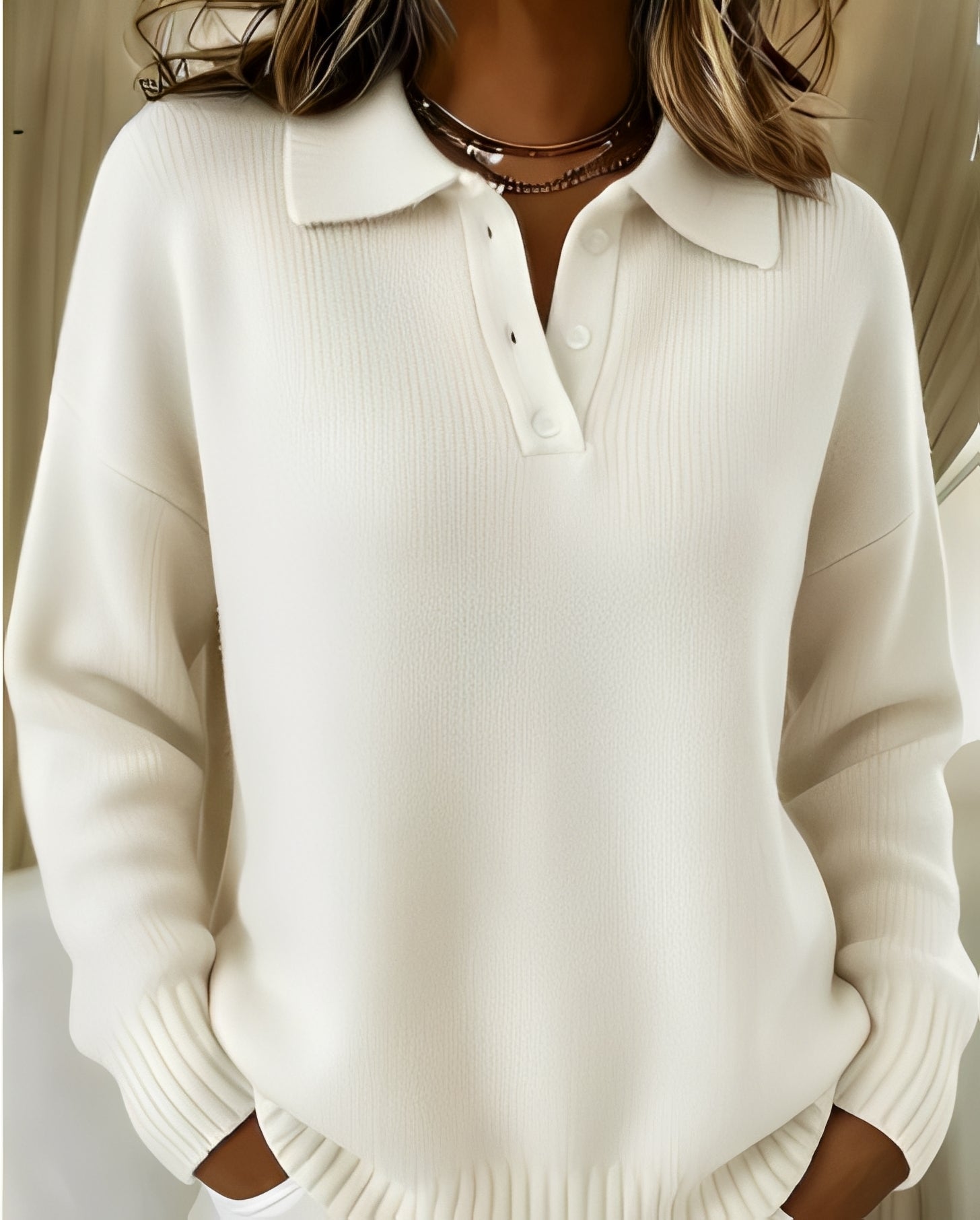 Yancy - Elegante cardigan holgada para mujeres