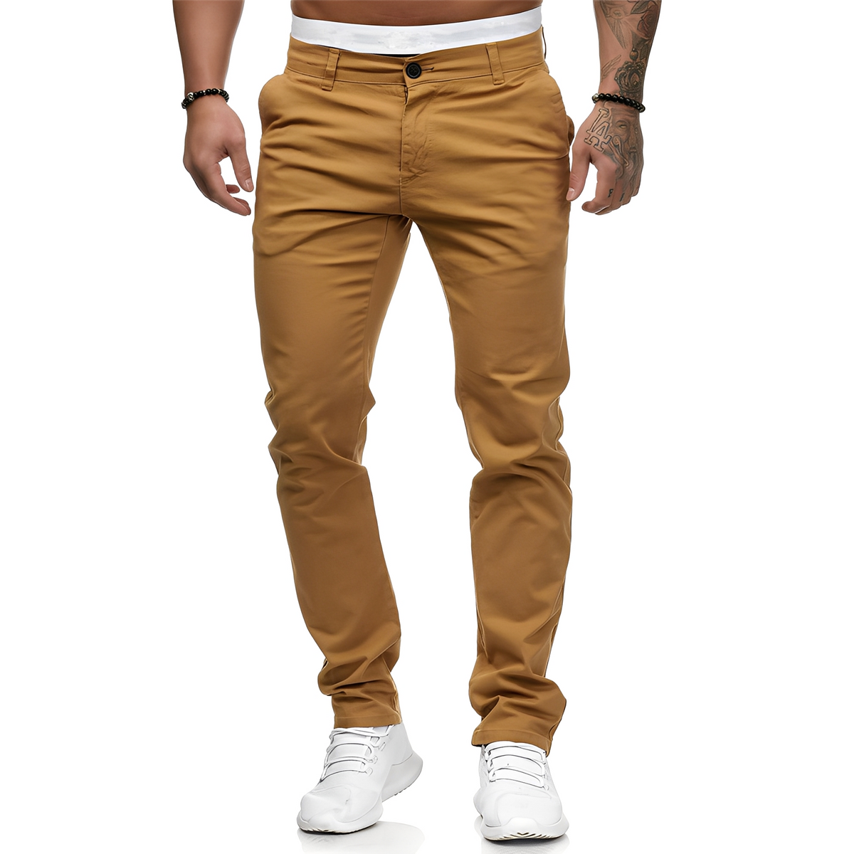 Colby - Pantalones cómodos de corte ajustado