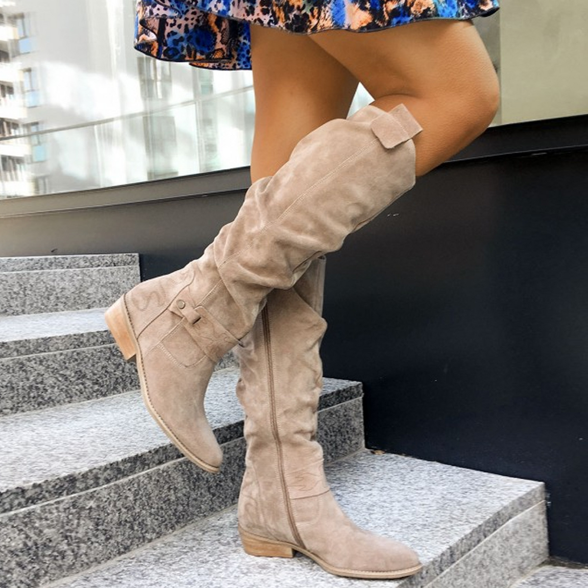 Terina – Botas casuales hasta la rodilla para mujeres