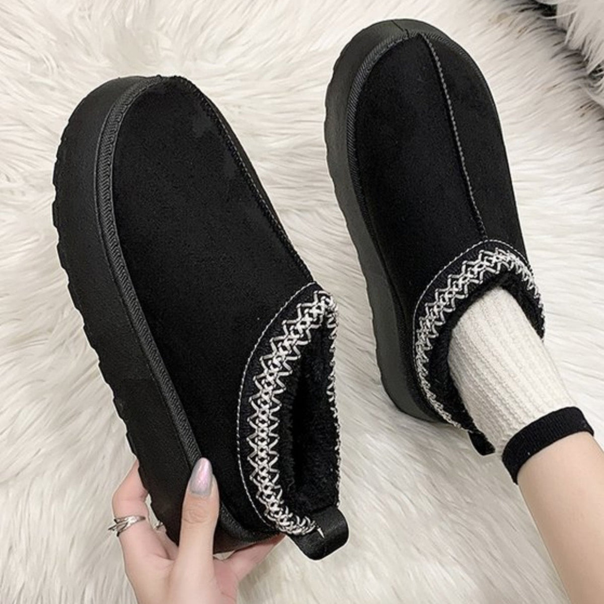 Audrey - Botas de nieve acogedoras y cálidas