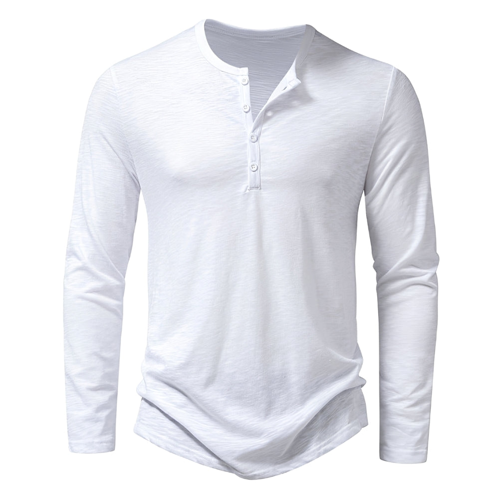 Randall – Camisa casual con mangas largas para hombres