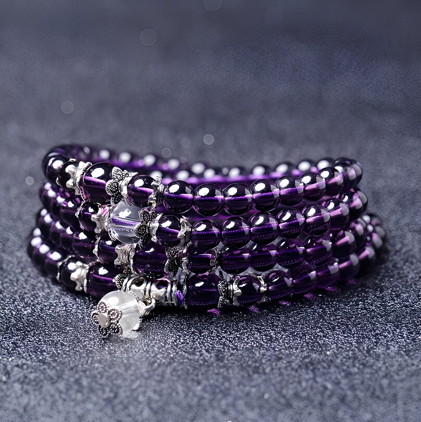 Mia – Pulsera y collar espiritual de amatista