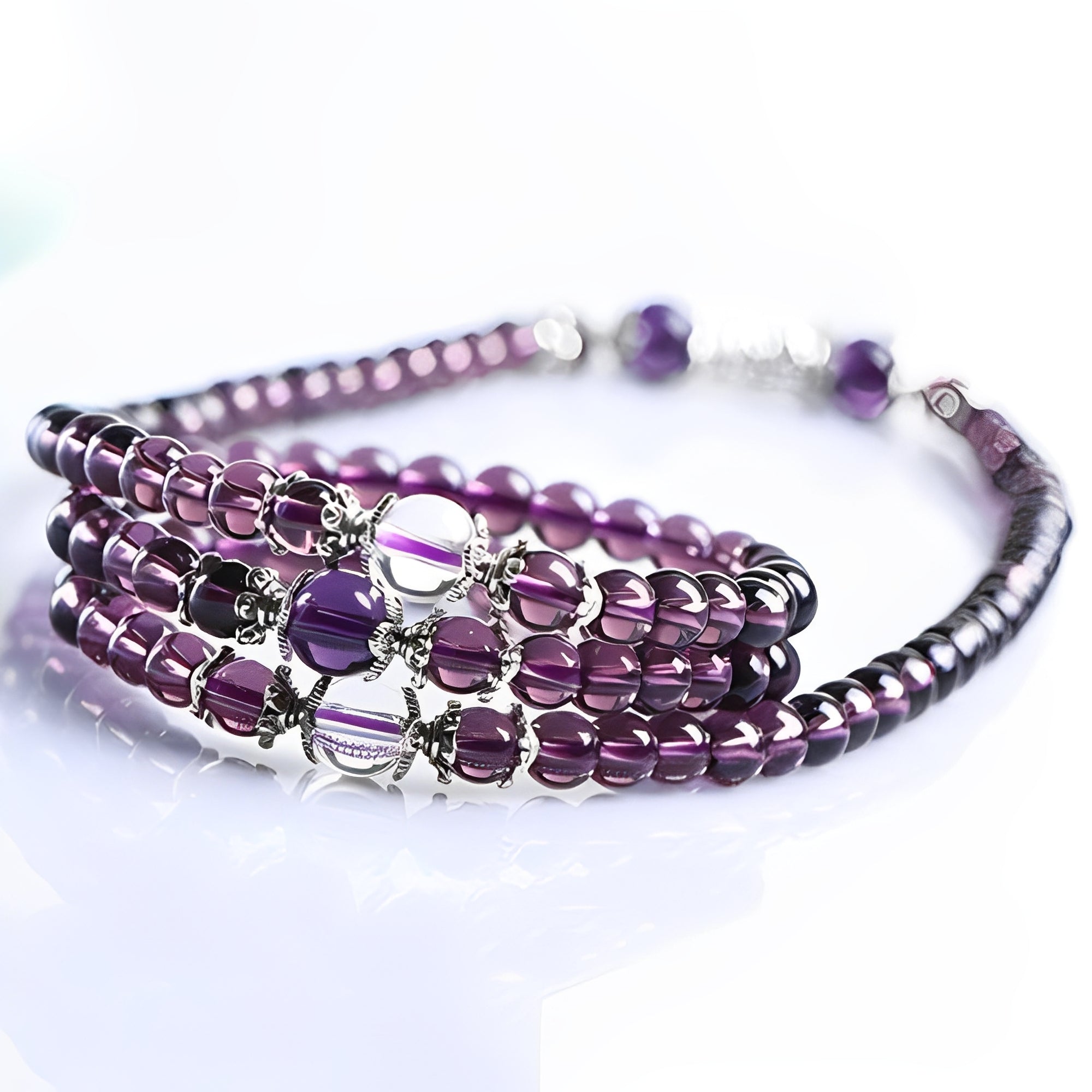 Mia – Pulsera y collar espiritual de amatista