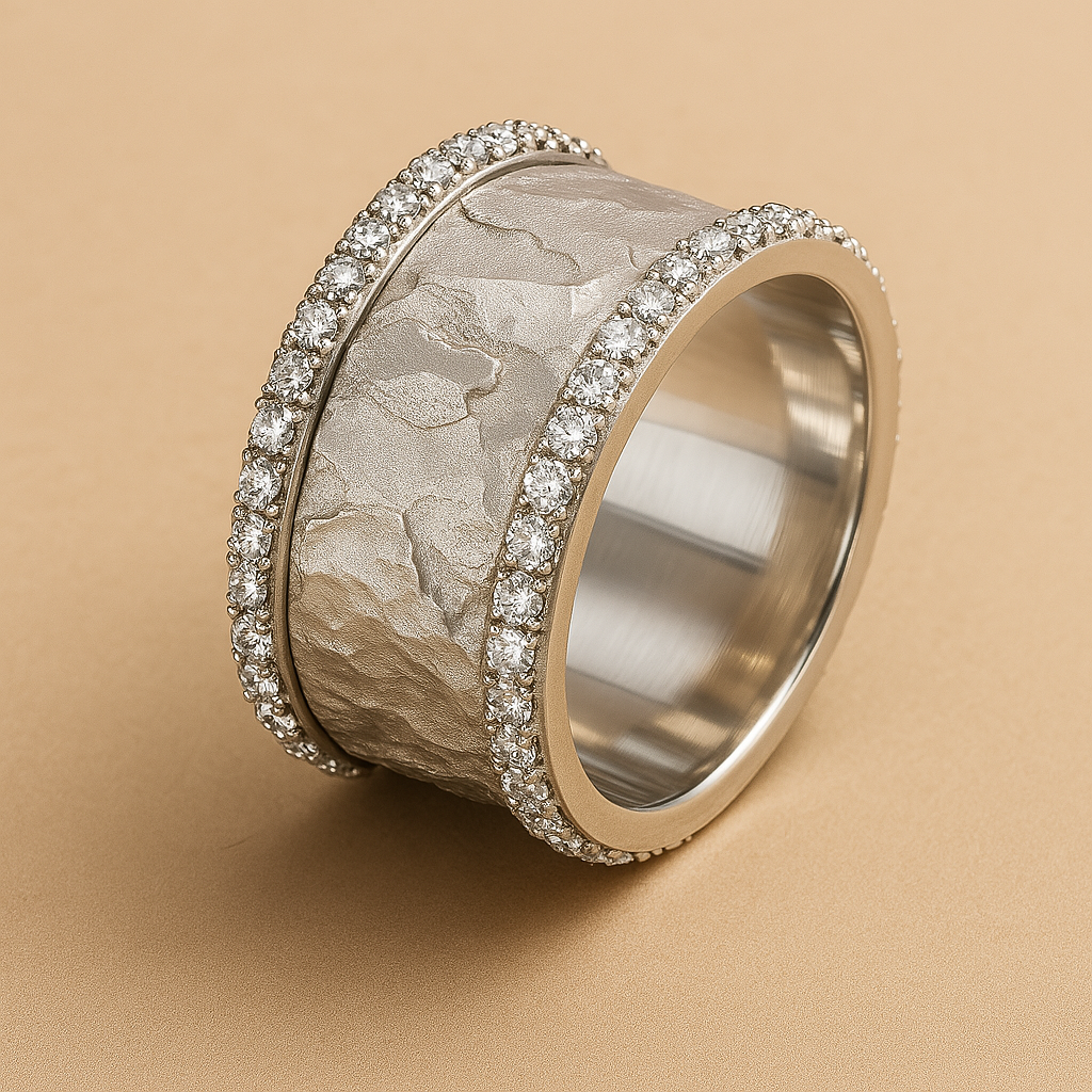 Lina – Anillo Vintage de Plata con Circonitas