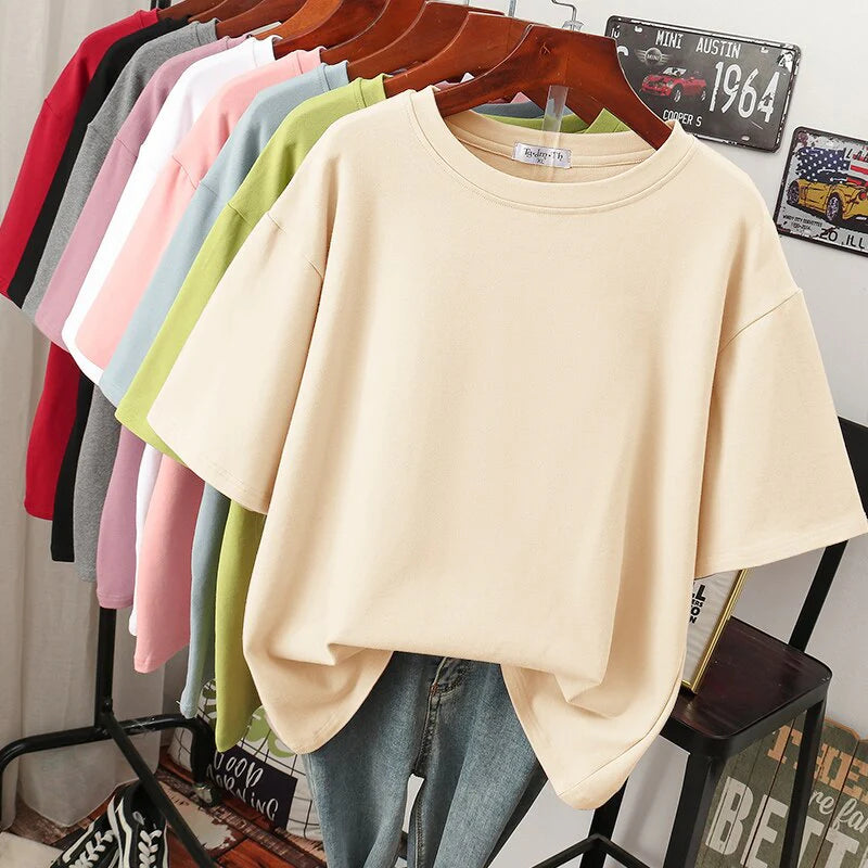 Arabella - Camiseta cómoda de corte holgado
