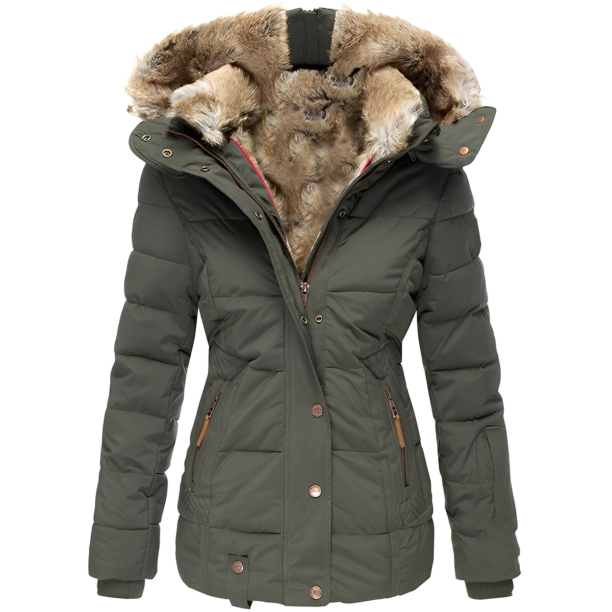 Romilly - Chaqueta estilosa y cálida con capucha