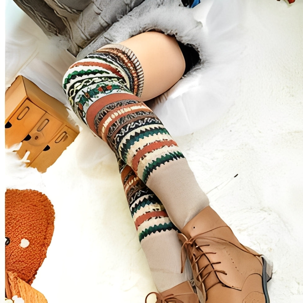 Suzanna - Calcetines estilosos y cálidos