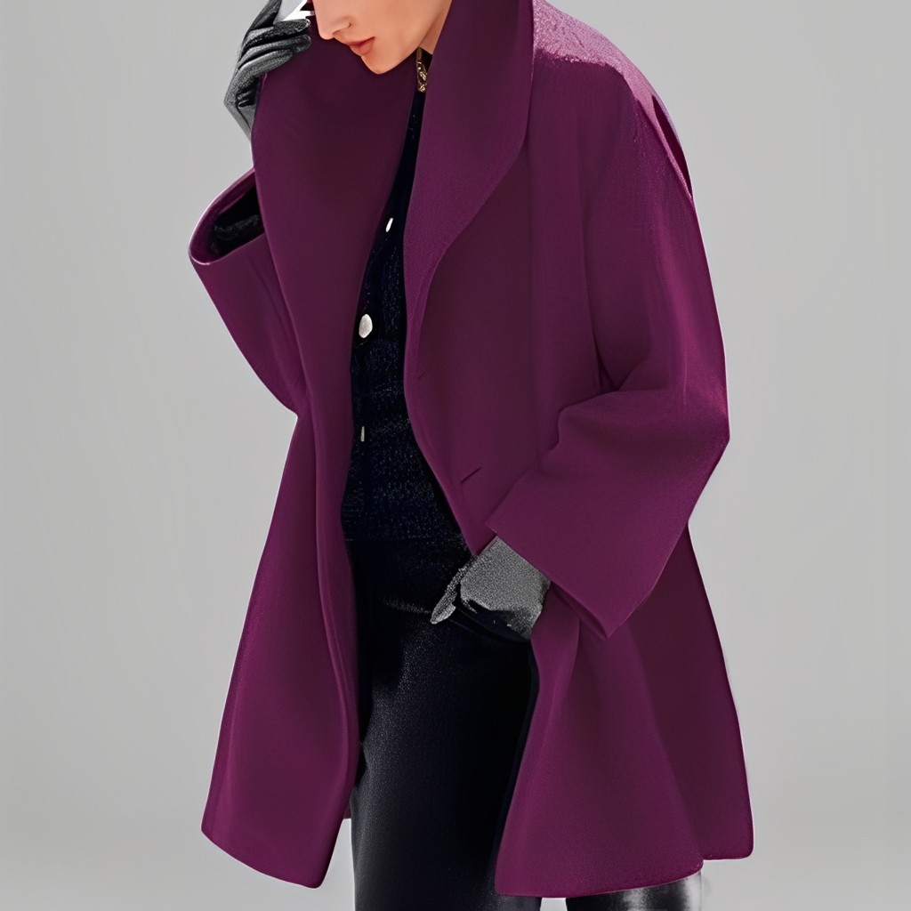 Natalia - Chaqueta de Mujer Moderna y Holgada