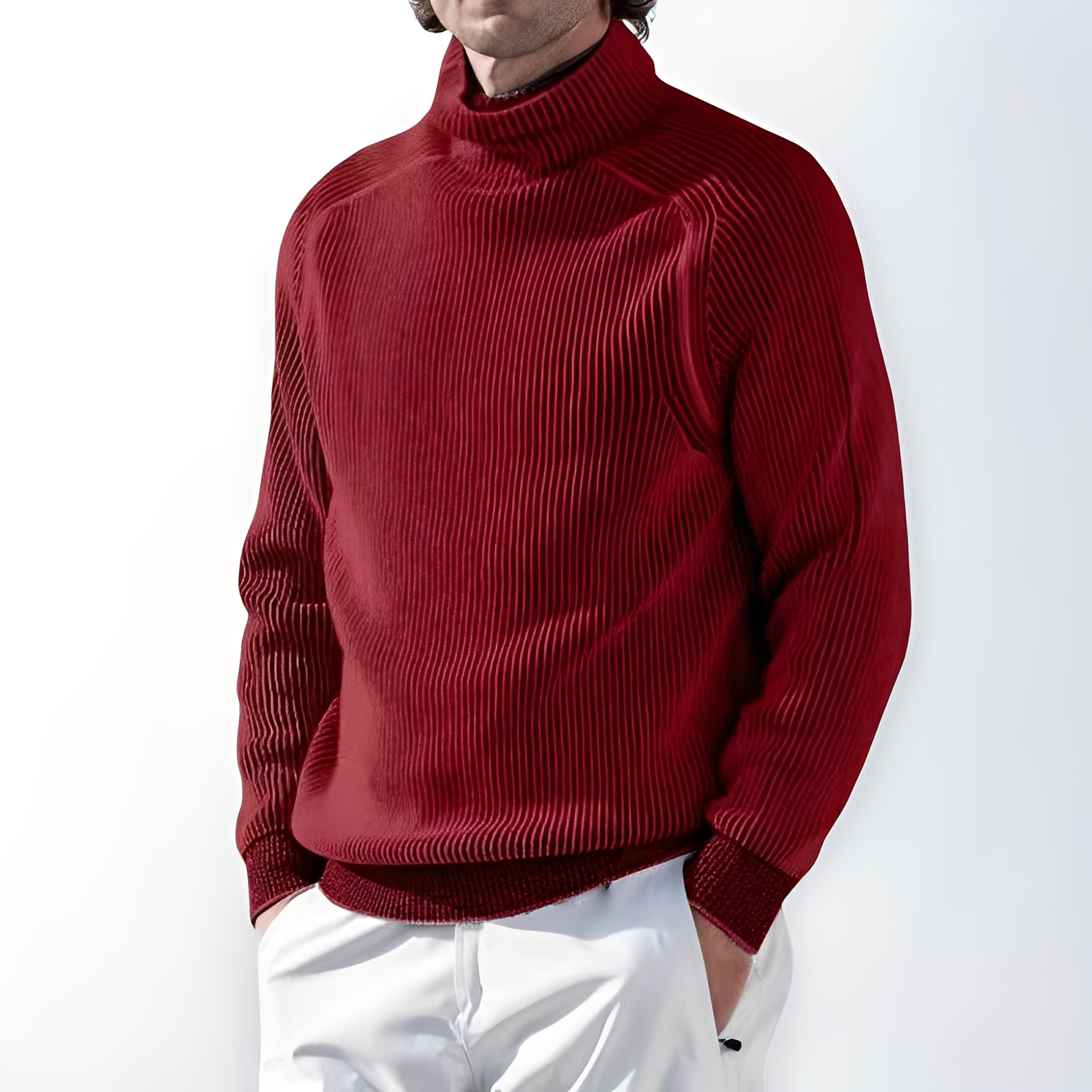 Jarrett - Suéter con cuello alto