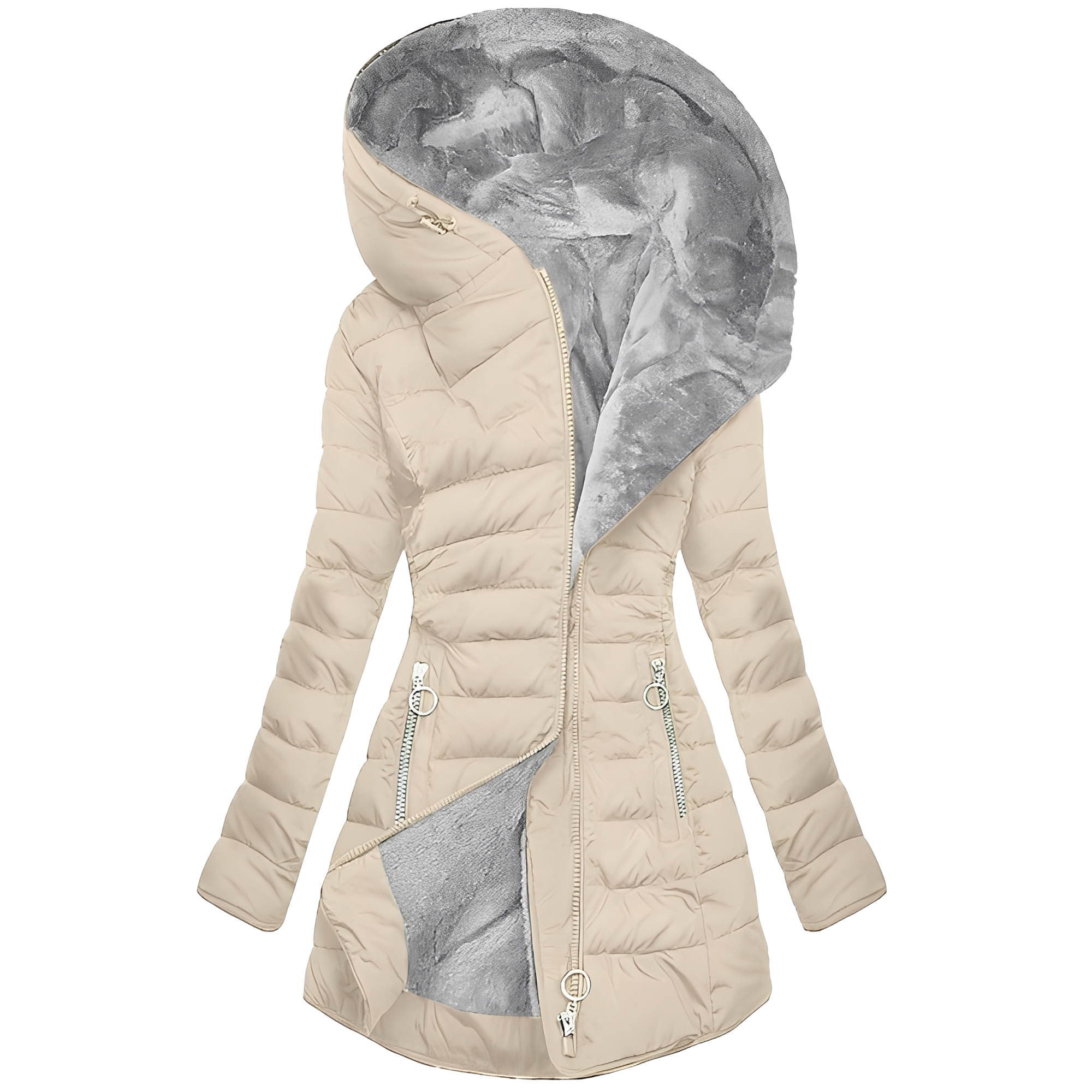 Jasmine - Chaqueta moderna con capucha para mujeres