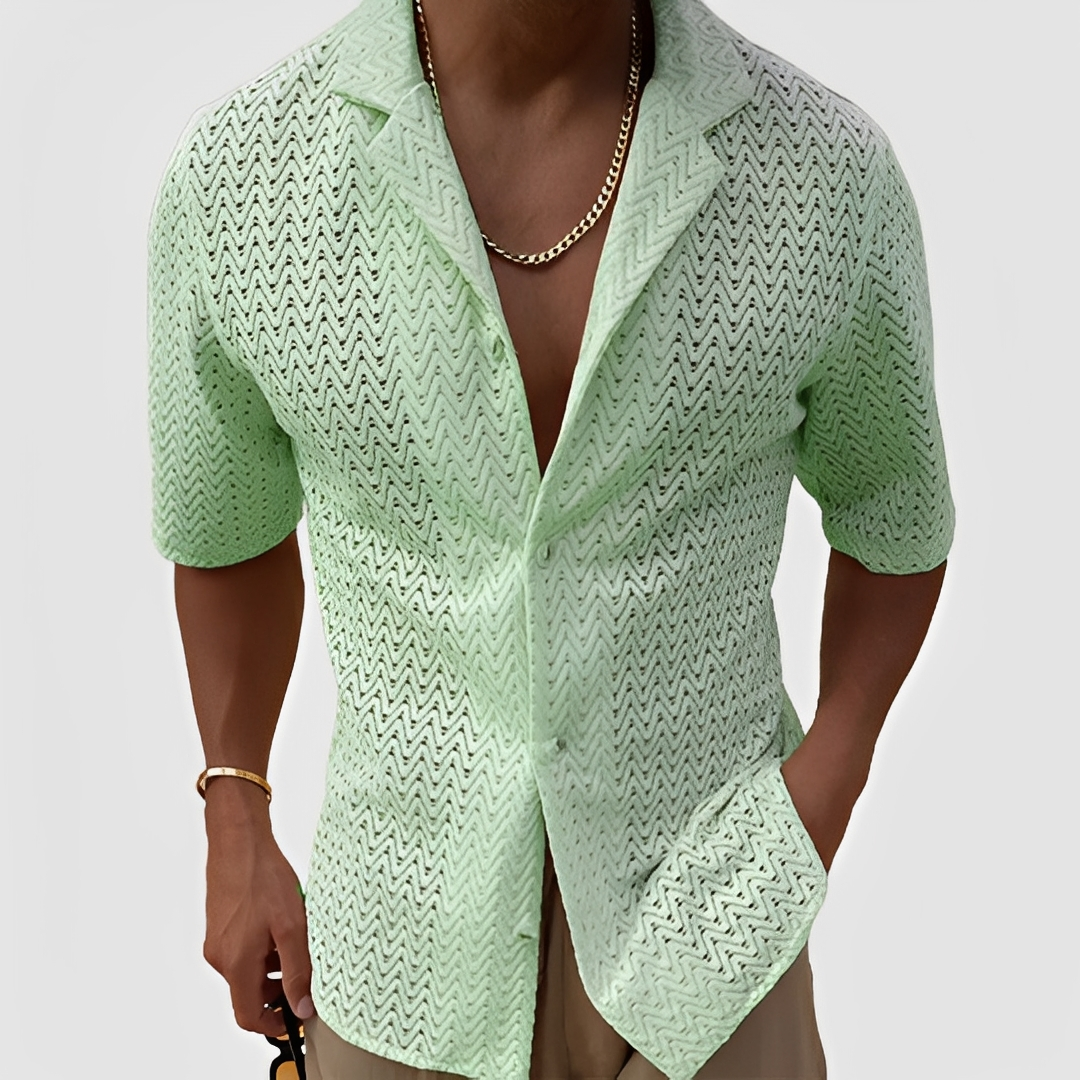 Bernie - Camisa veraniega transpirable para hombre